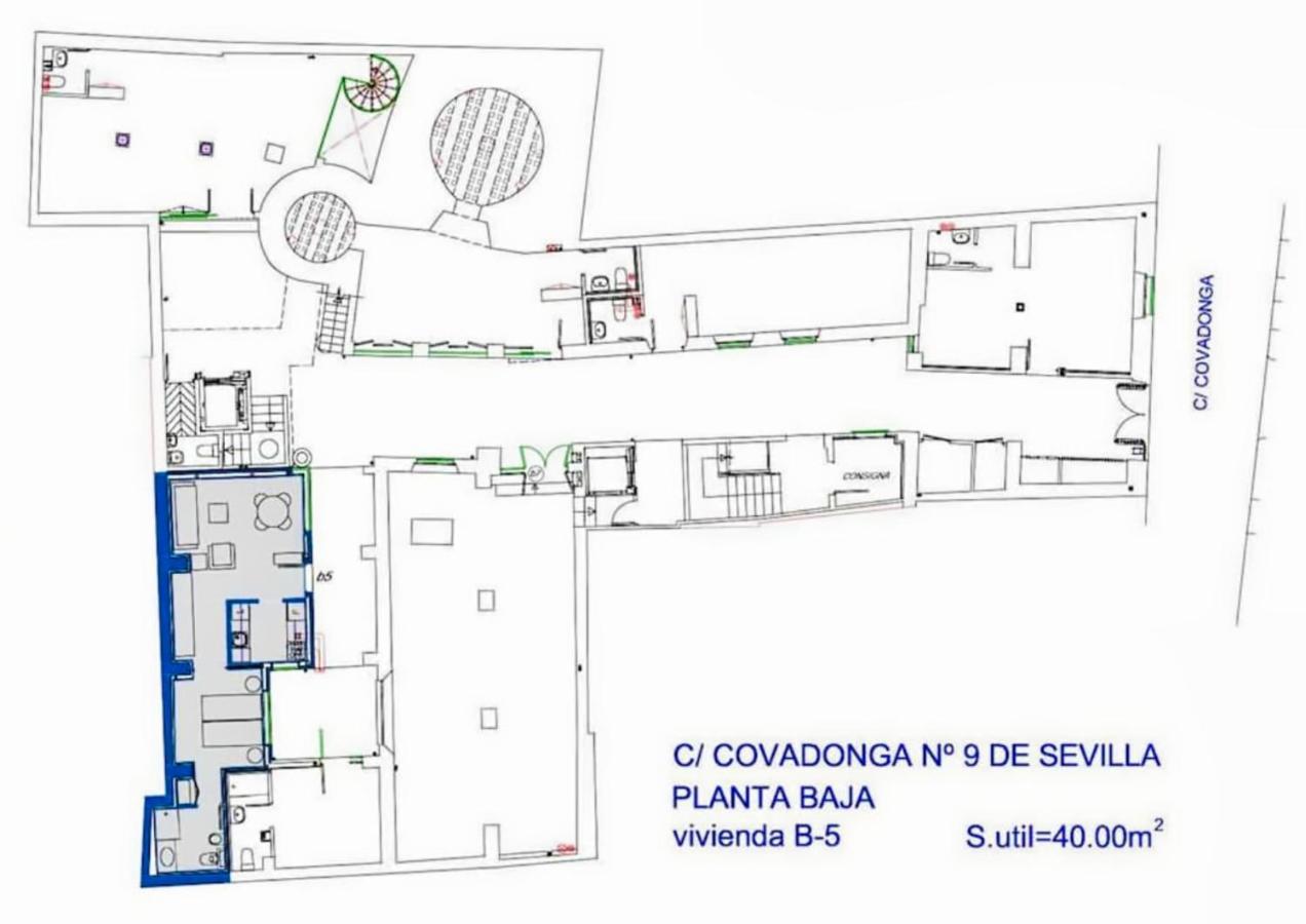 Covadonga 9 Apartments - Triana إشبيلية الغرفة الصورة
